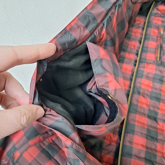 GWG Primitive Puffer Vest Concealed Carry Buffalo Check Size XL - Picture 5 of 8